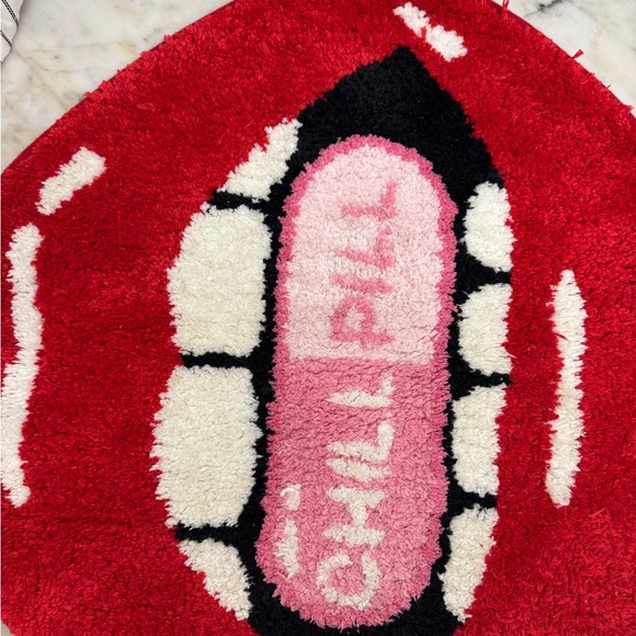 Chill Pill Rug 👄💊 - Picture 3 of 3
